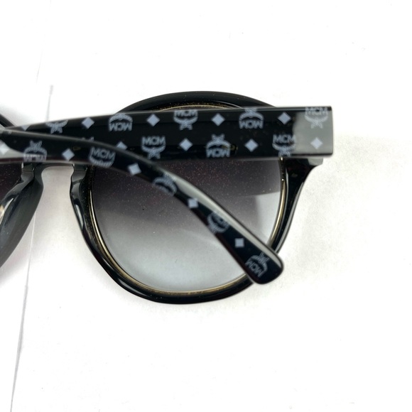Mcm round black visetos sunglasses main image 4